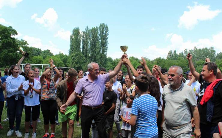 Komuna e Sarajit organizoi Olimpiadën e 16, fitues Shkolla “Sami Frashëri”