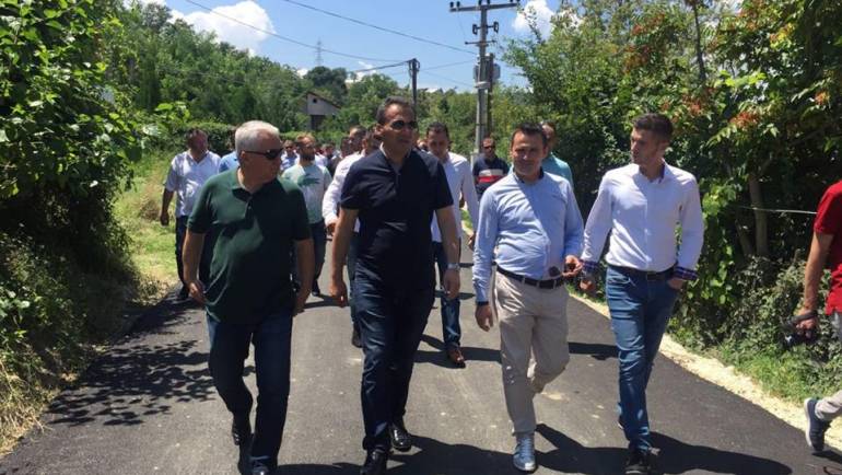 Komuna e Sarajit përfundon ndërtimin e rrugës në Lubin