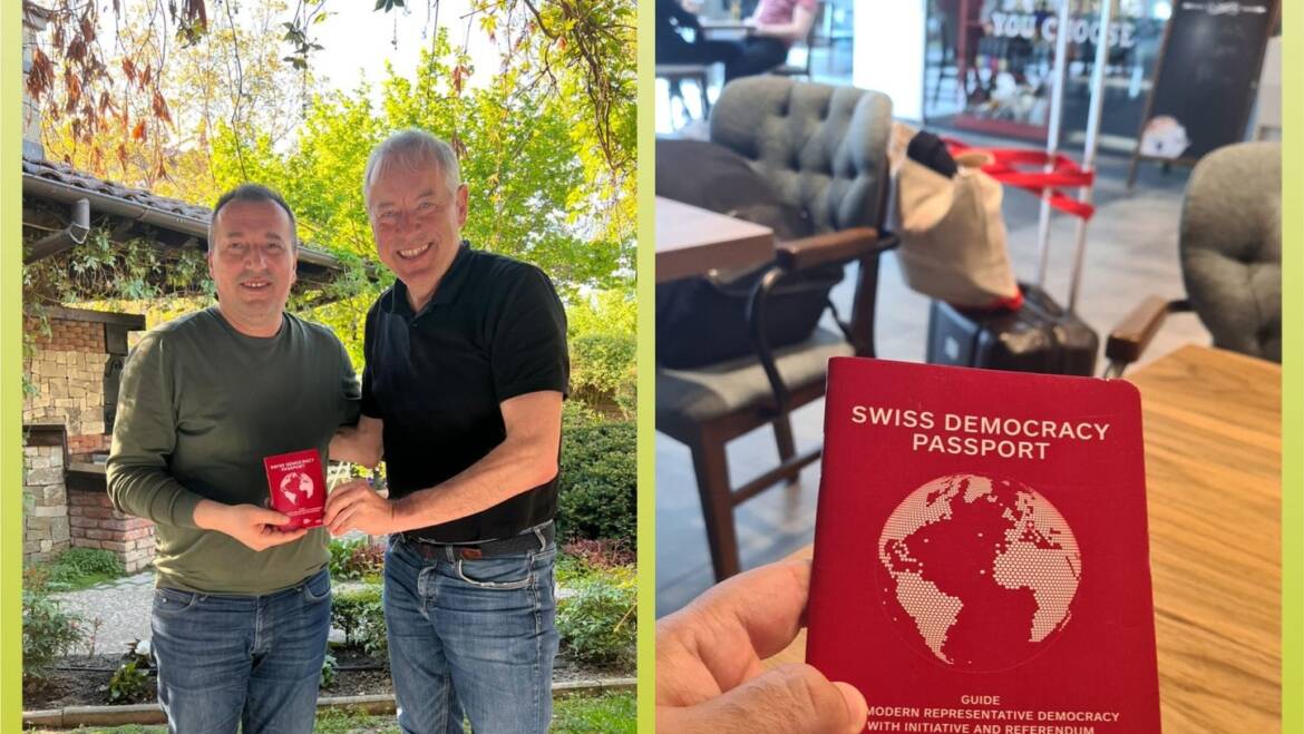 Градоначалникот г. Беџети е поканет да учествува на светскиот самит на градоначалници во Луцерн, Швајцарија, Домаќините му дадоа „швајцарски пасош за демократијата“.