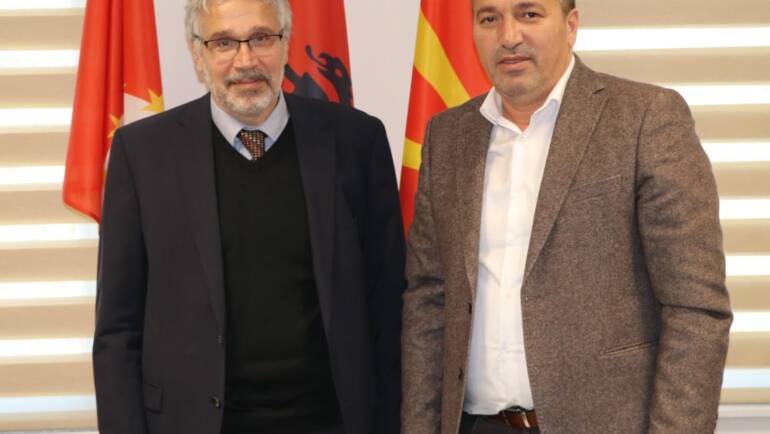 Градоначалникот Блерим Беџети оствари средба со амбасадорот на Република Унгарија во Скопје