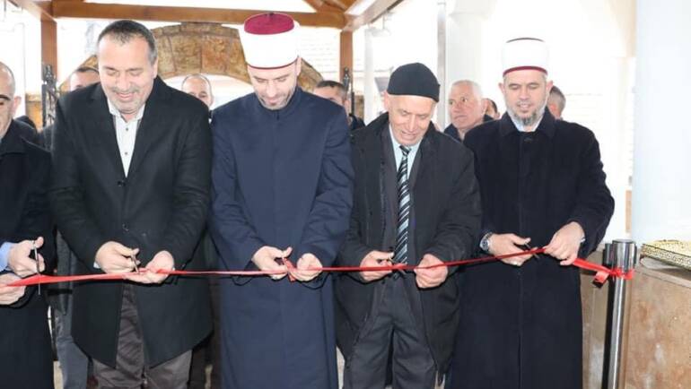 Inaugurimin I Xhamisë së rekonstruar në f.Sfillare të poshtme